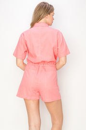 Linen romper