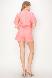 Linen romper